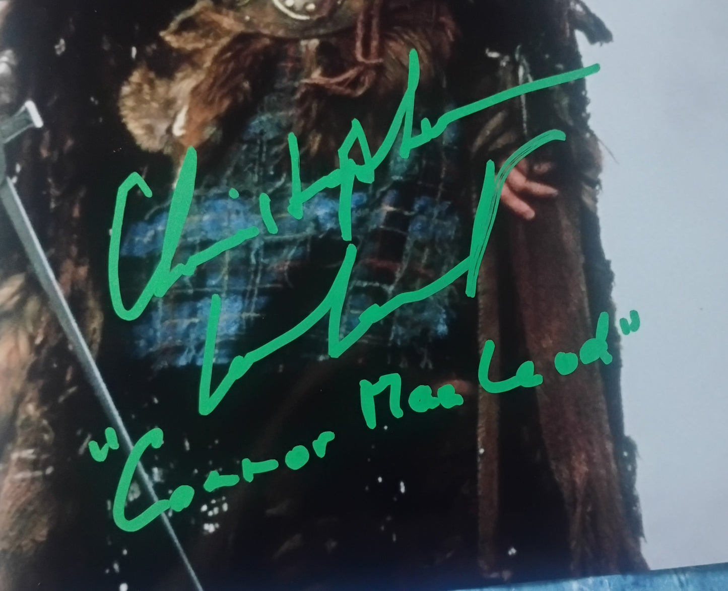 Christopher Lambert Hand Signed Autograph 8x10 Photo COA Highlander