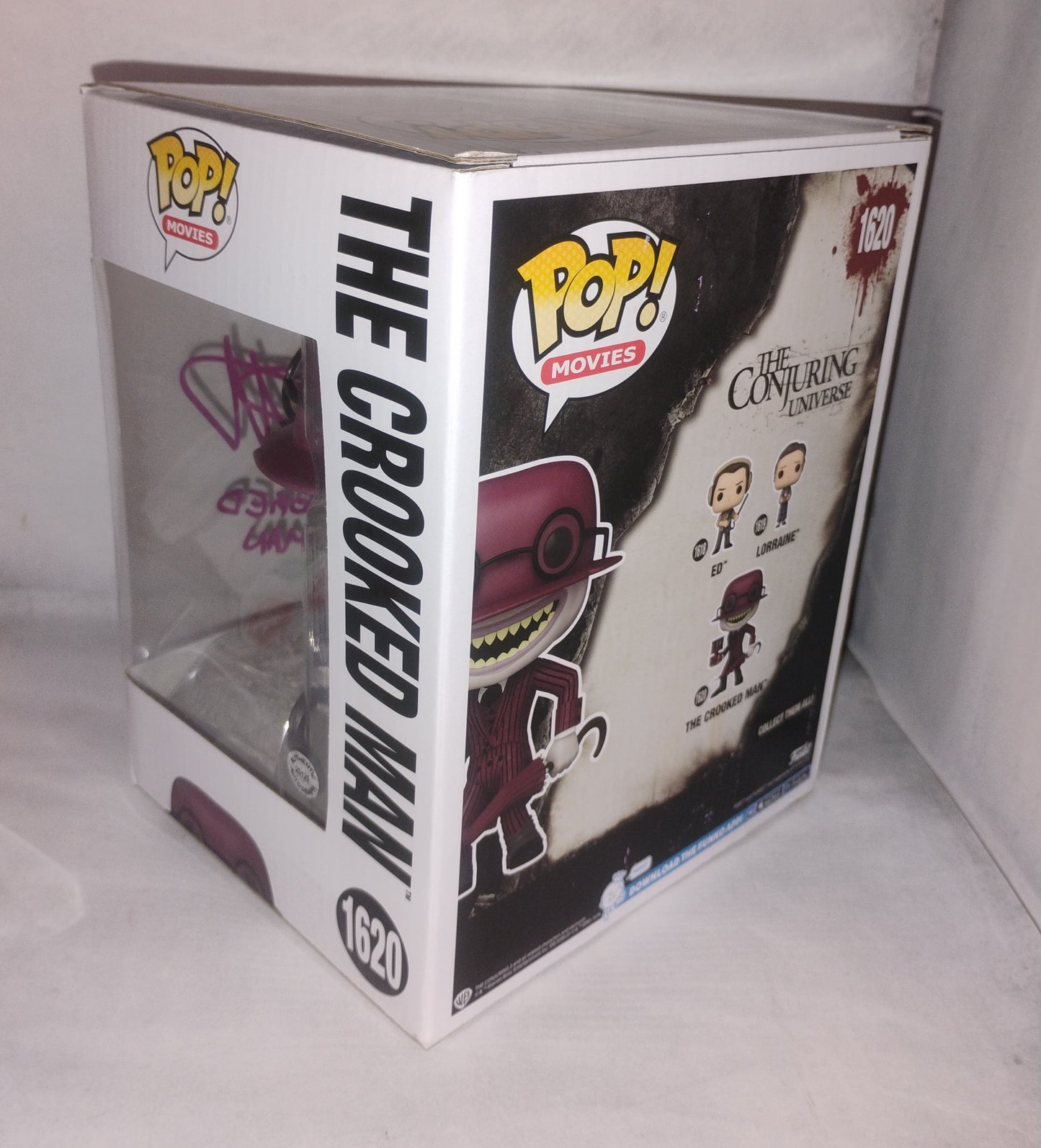 Javier Botet Hand Signed Autograph Funko Pop COA The Crooked Man The Conjuring