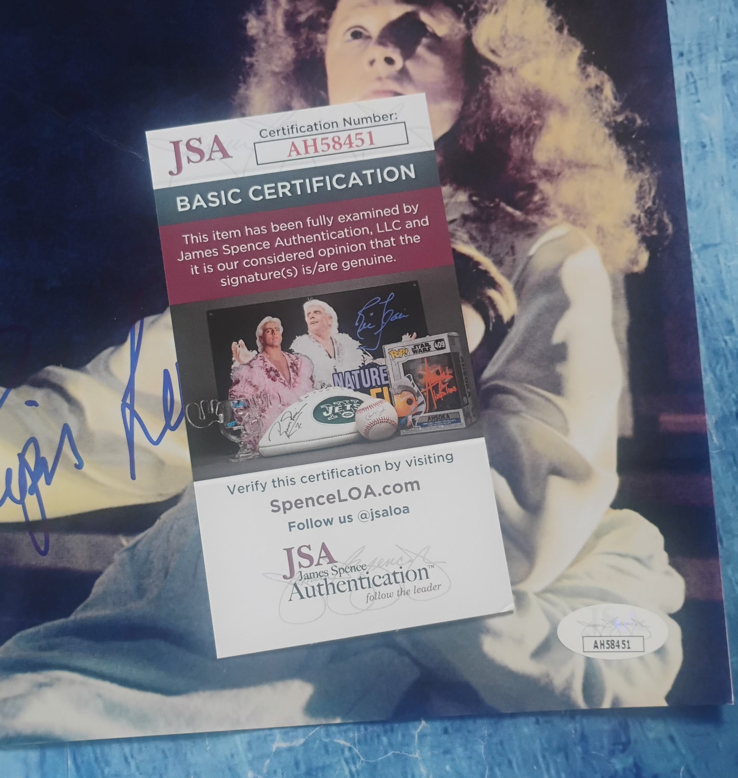 Piper Laurie Hand Signed Autograph 8x10 Photo JSA COA Carrie