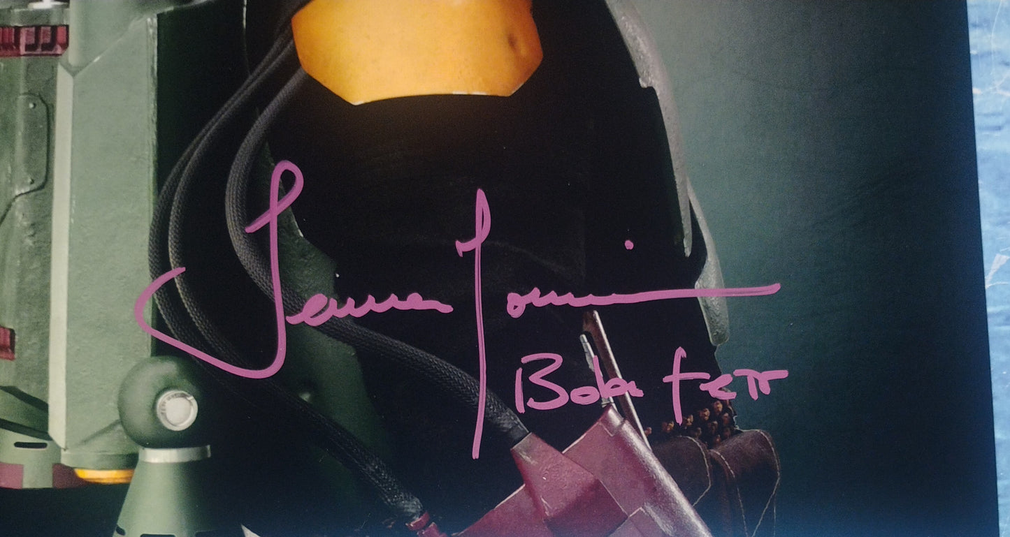 Temuera Morrison Hand Signed Autograph 8x10 Photo COA Boba Fett