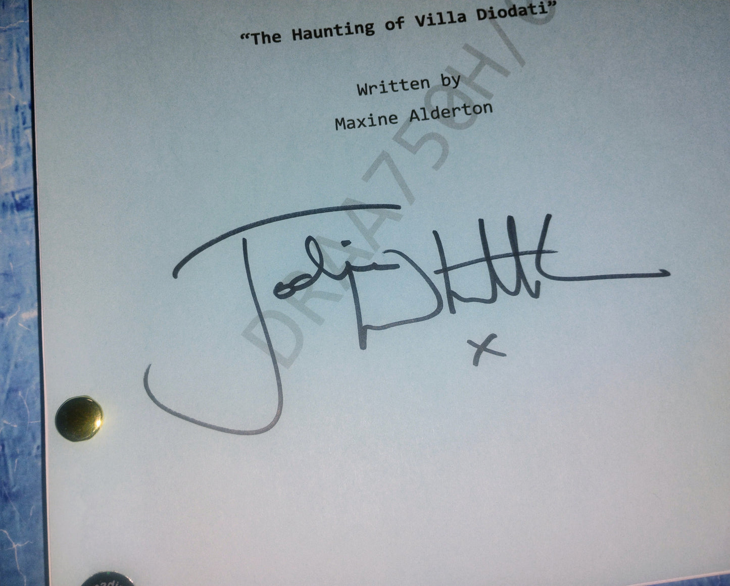 Jodie Whittaker & Mandip Gill Hand Signed Autograph Doctor Who Script COA + JSA & OPix