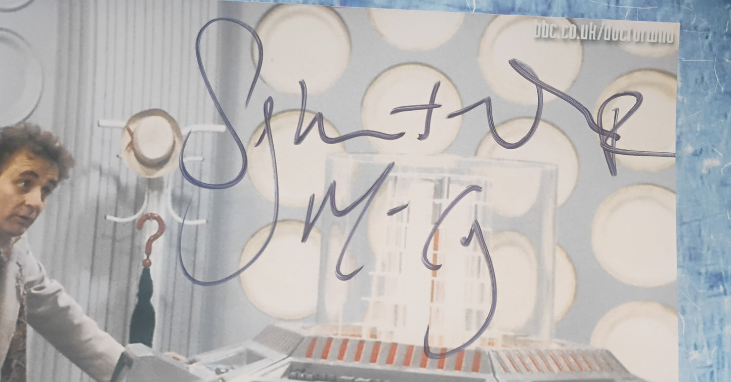 Sylvester McCoy Hand Signed Autograph 8x10 Photo JSA COA Doctor Who
