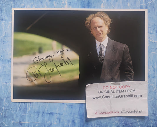 Art Garfunkel Hand Signed Autograph Photo JSA COA
