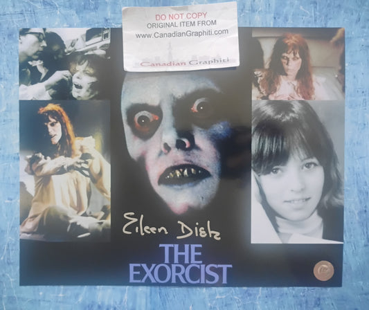 Eileen Dietz Hand Signed Autograph 8x10 Photo COA Exorcist