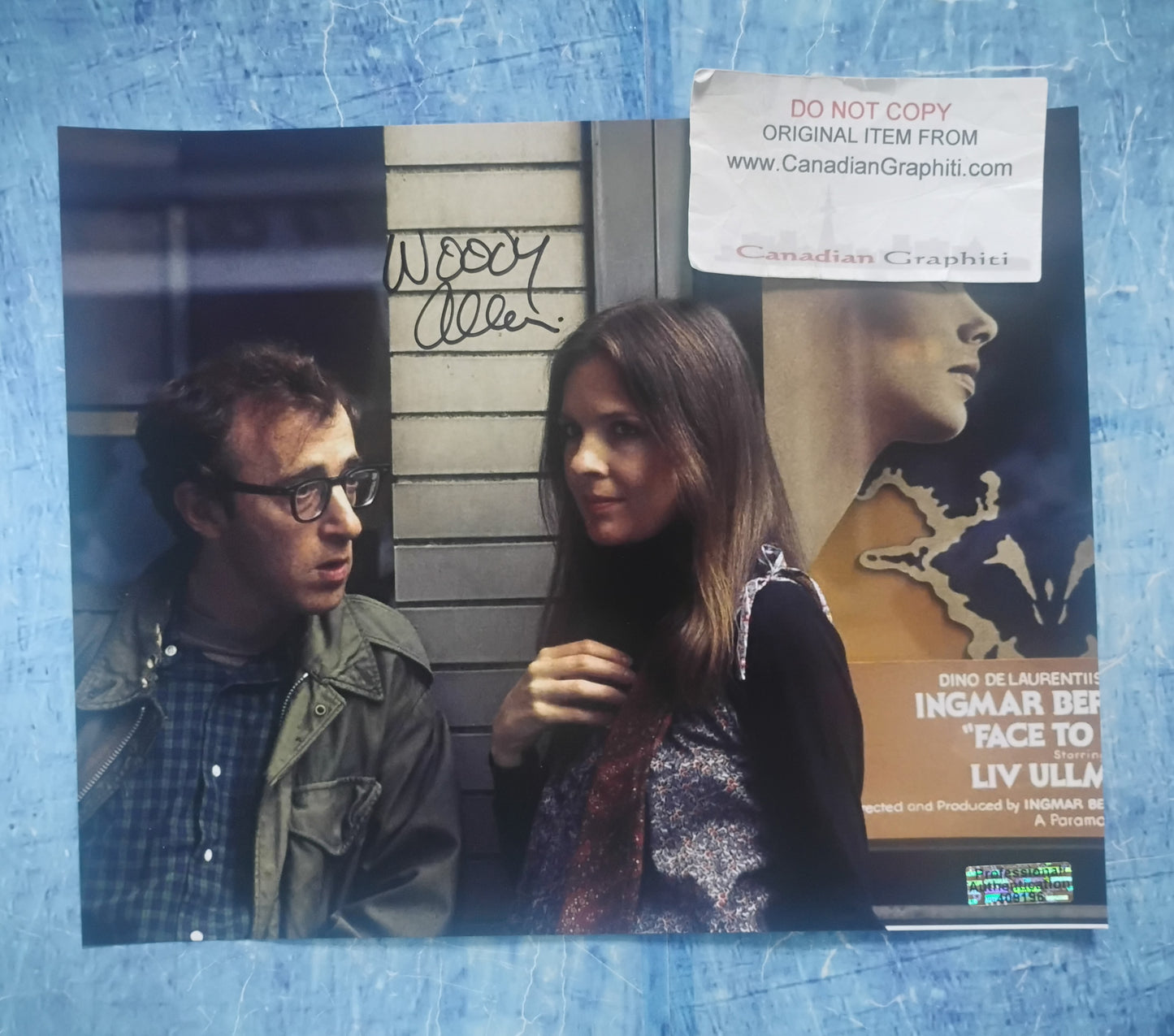 Woody Allen Hand Signed Autograph 8x10 Photo COA Annie Hall