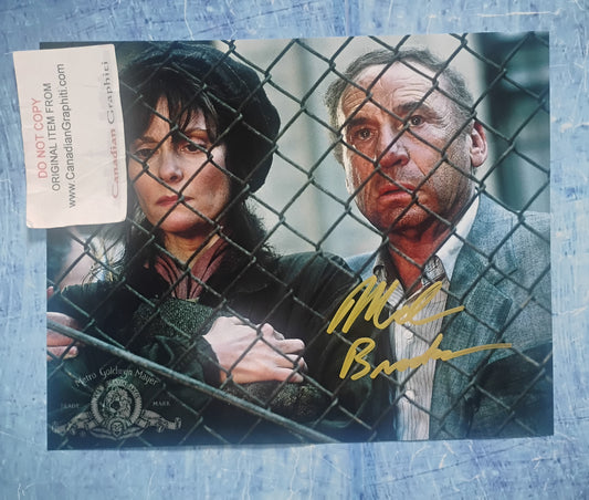 Mel Brooks Hand Signed Autograph 8x10 Photo COA Life Stinks