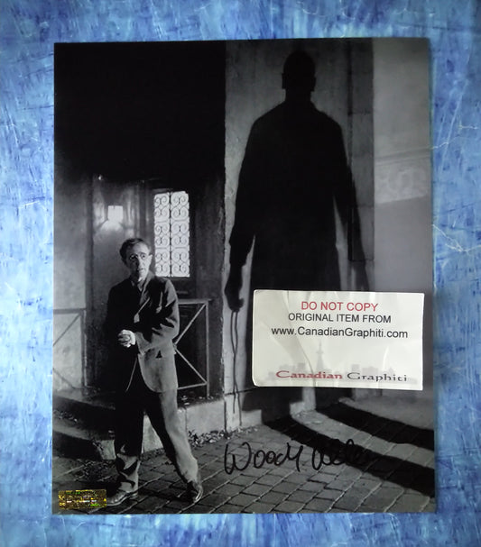 Woody Allen Hand Signed Autograph 8x10 Photo COA