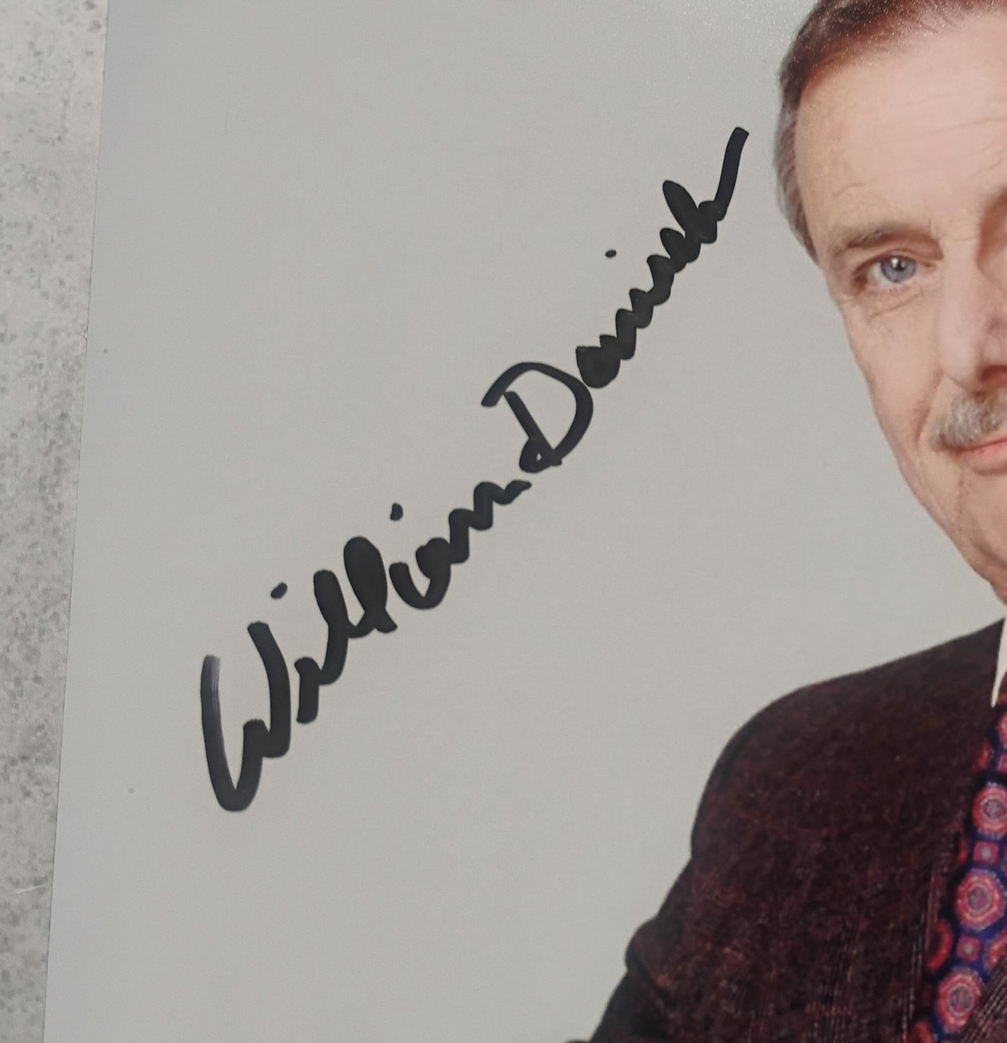 William Daniels Hand Signed Autograph 8x10 Photo JSA COA