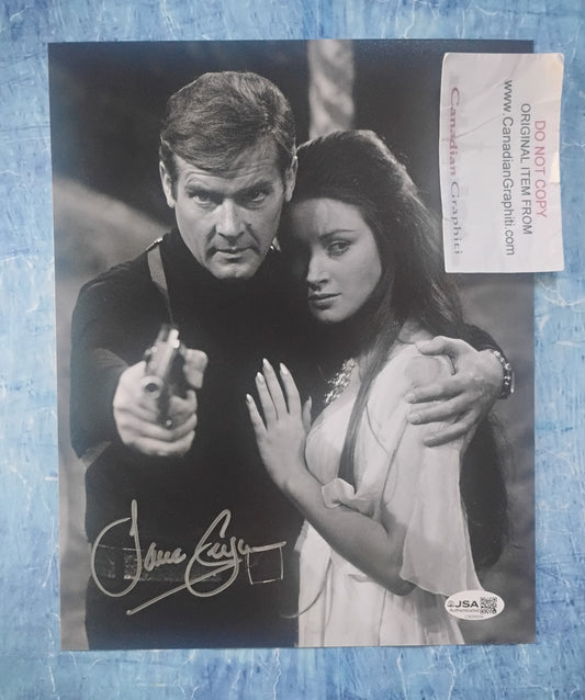 Jane Seymour Hand Signed Autograph 8x10 Photo JSA COA James Bond