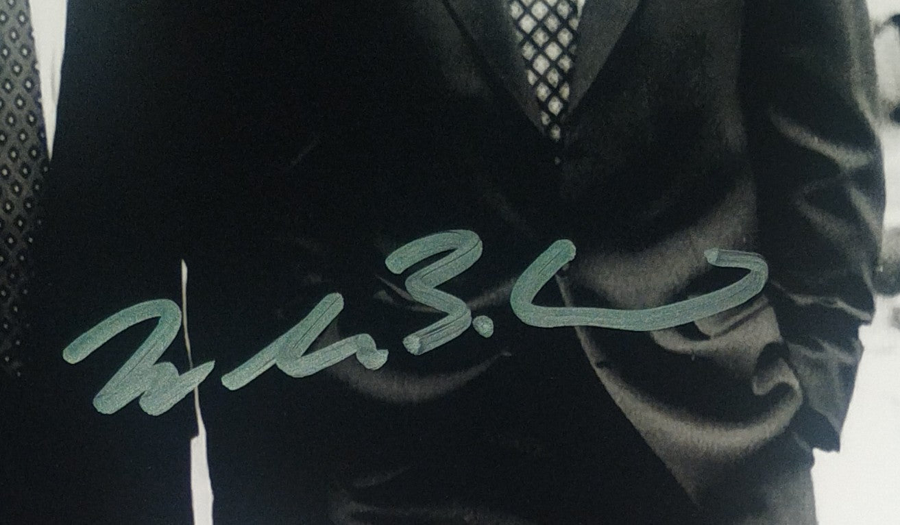 William B Davis, Mitch Pileggi & Nicholas Lea Hand Signed Autograph 8x10 Photo COA X-Files