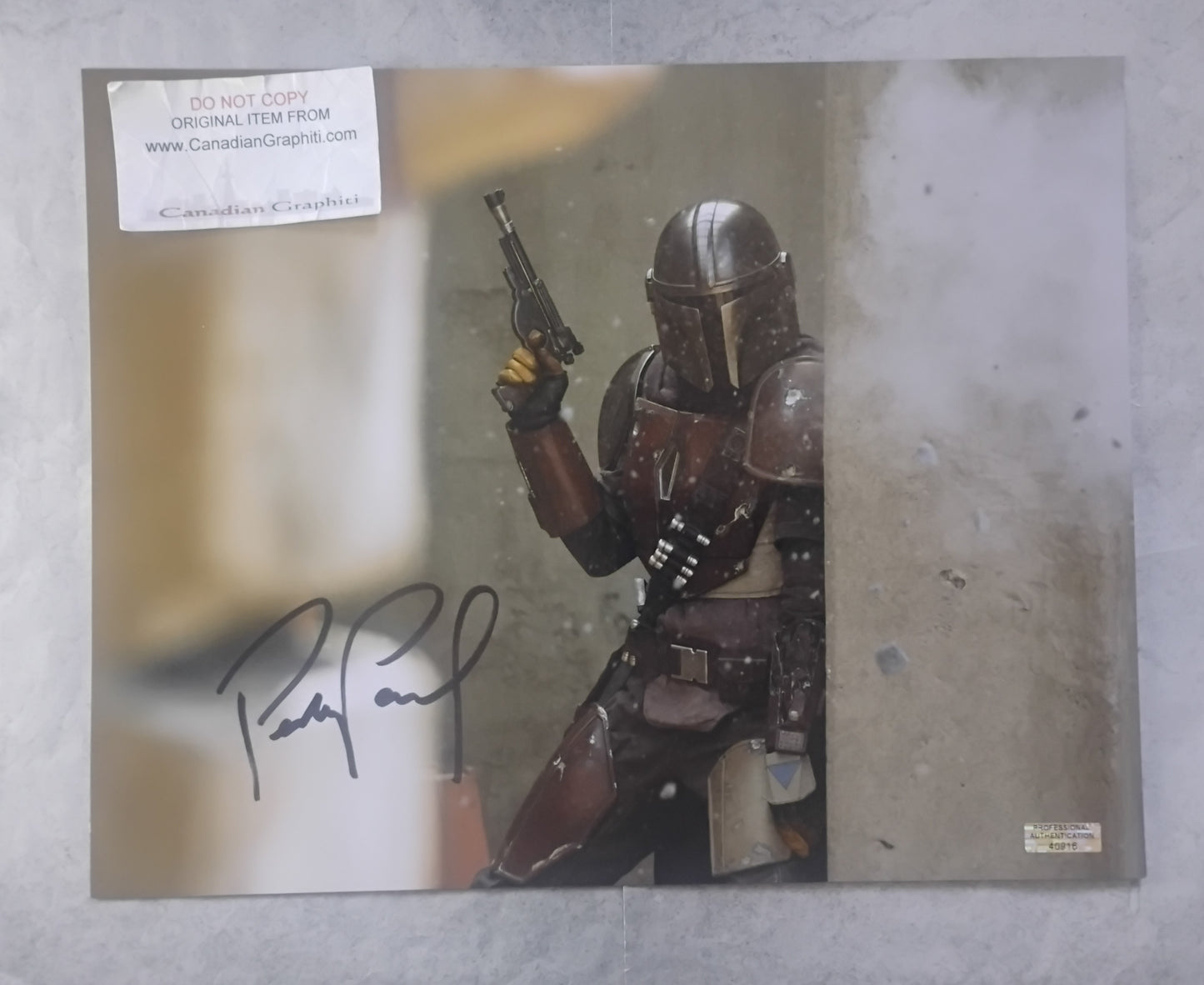 Pedro Pascal Hand Signed Autograph 11x14 Photo COA The Mandalorian