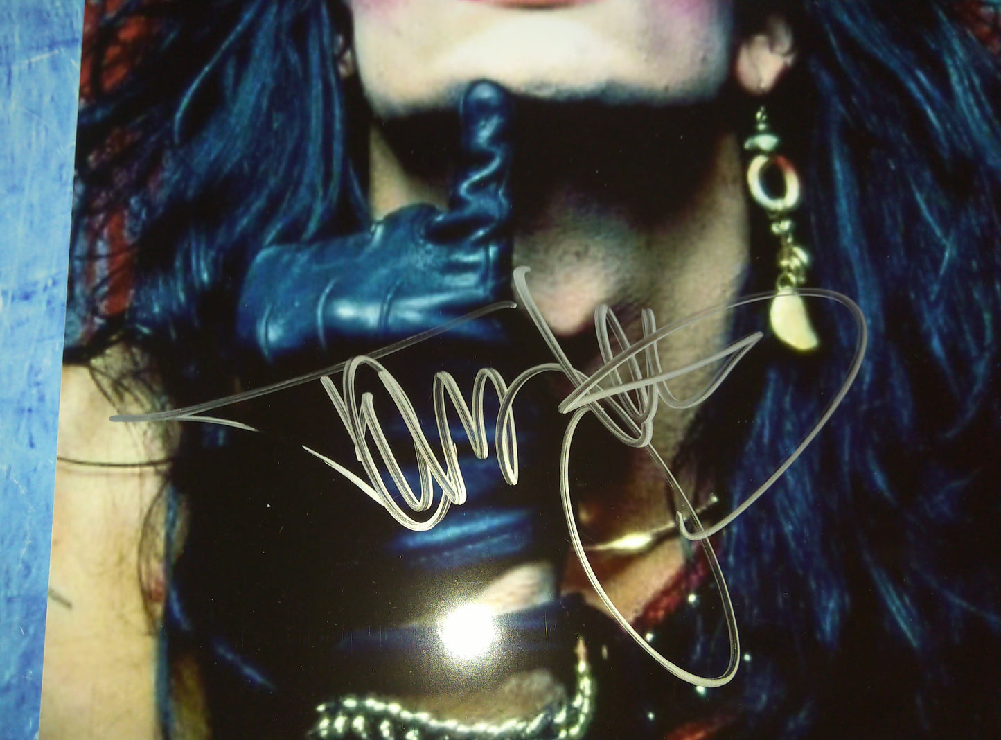 Tommy Lee Hand Signed Autograph 8x10 Photo JSA COA Motley Crue