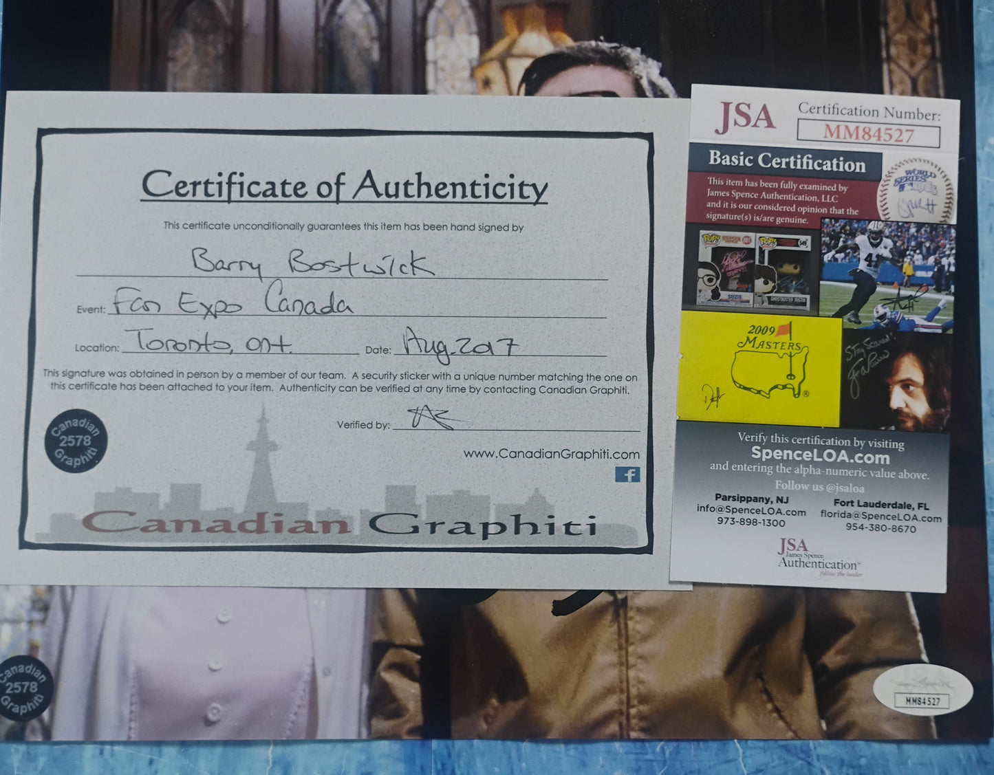 Barry Bostwick Hand Signed Autograph 8x10 Photo JSA COA Rocky Horror Picture Show