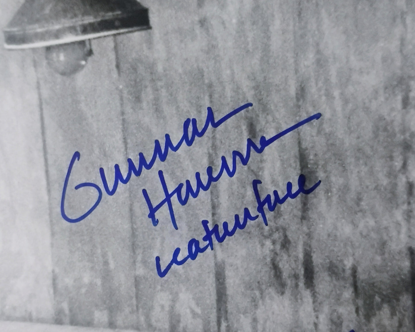 Gunnar Hansen, Teri McMinn & William Vail Hand Signed Autograph 8x10 Photo JSA COA Texas Chainsaw Massacre