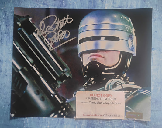Peter Weller Hand Signed Autograph 8x10 Photo COA Robocop