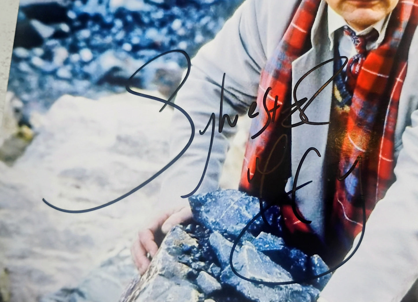 Sylvester McCoy Hand Signed Autograph 8x10 Photo COA Doctor Who