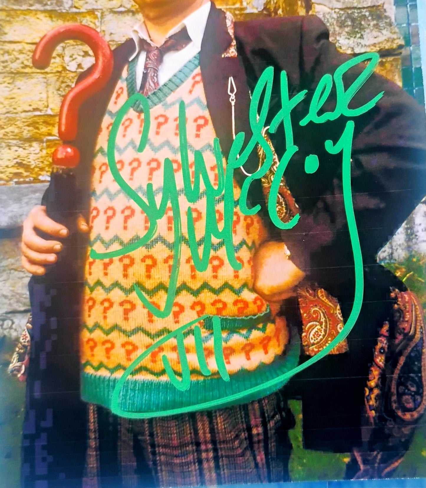Sylvester McCoy Hand Signed Autograph Photo COA Doctor Who