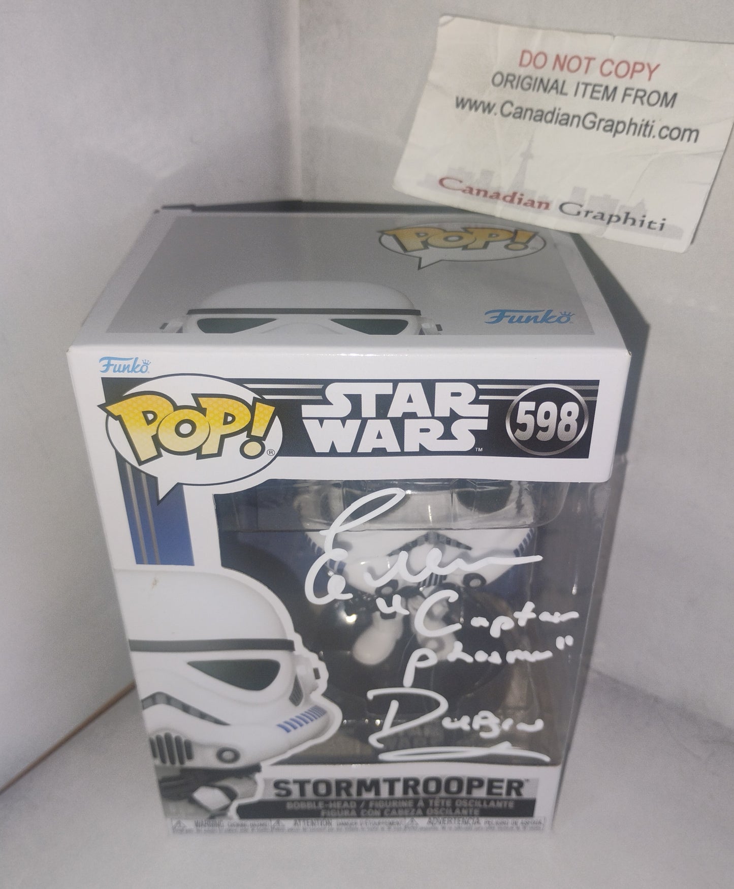 Ellen Dubin Rare Hand Signed Autograph Funko Pop COA Star Wars