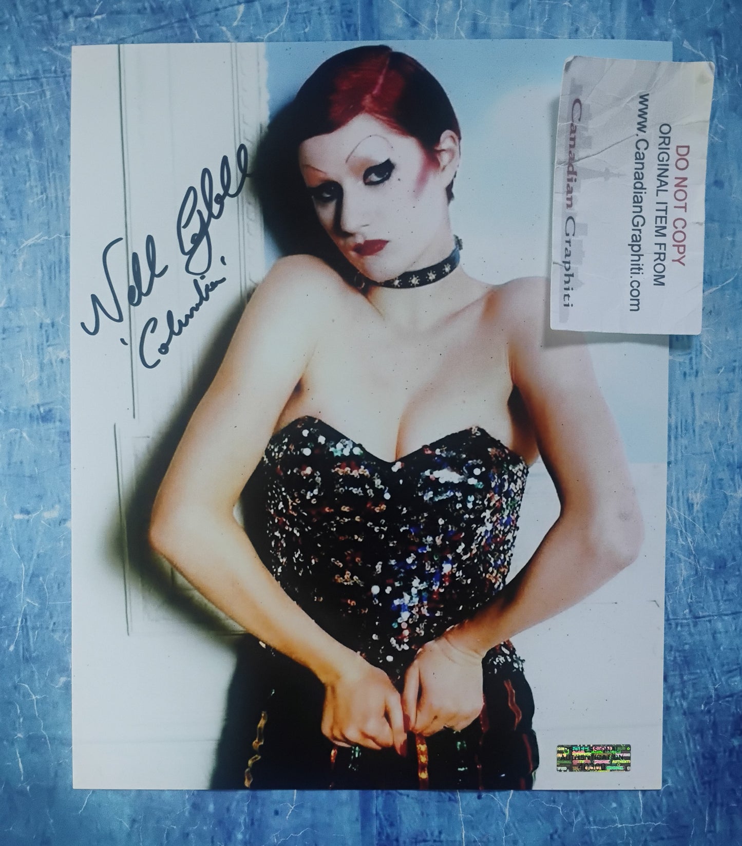 Nell Campbell Hand Signed Autograph 8x10 Photo COA Rocky Horror Picture Show