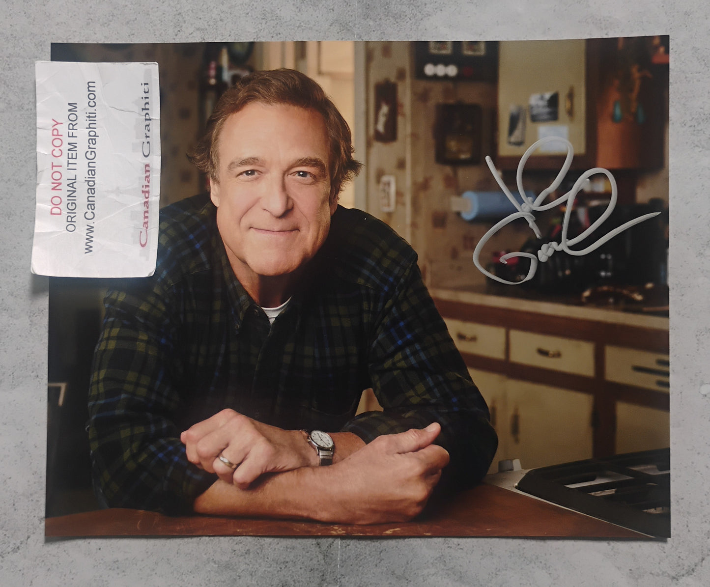 John Goodman Hand Signed Autograph 8x10 Photo BAS COA Roseanne