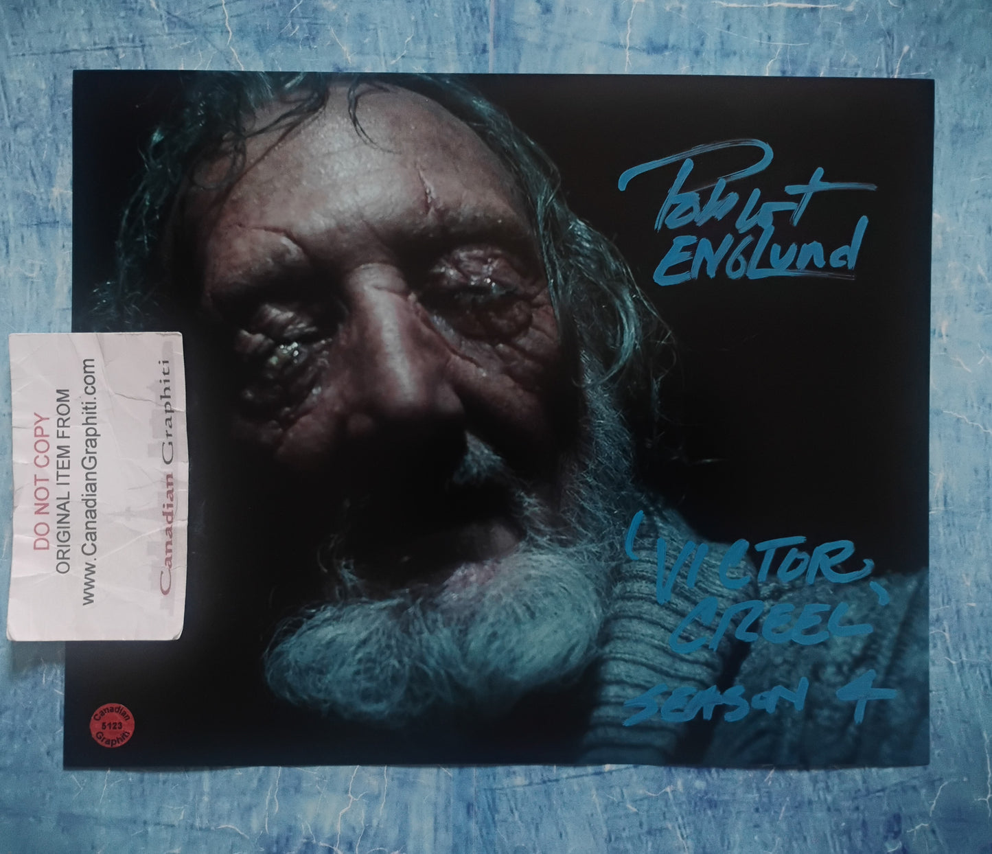 Robert Englund Hand Signed Autograph 8x10 Photo COA Stanger Things