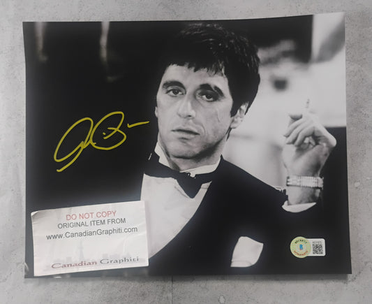 Al Pacino Hand Signed Autograph 8x10 Photo BAS COA Scarface
