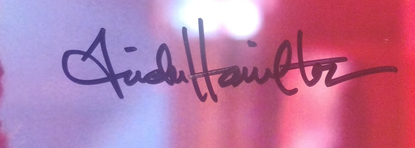 Linda Hamilton Hand Signed Autograph 8x10 Photo COA Stranger Things