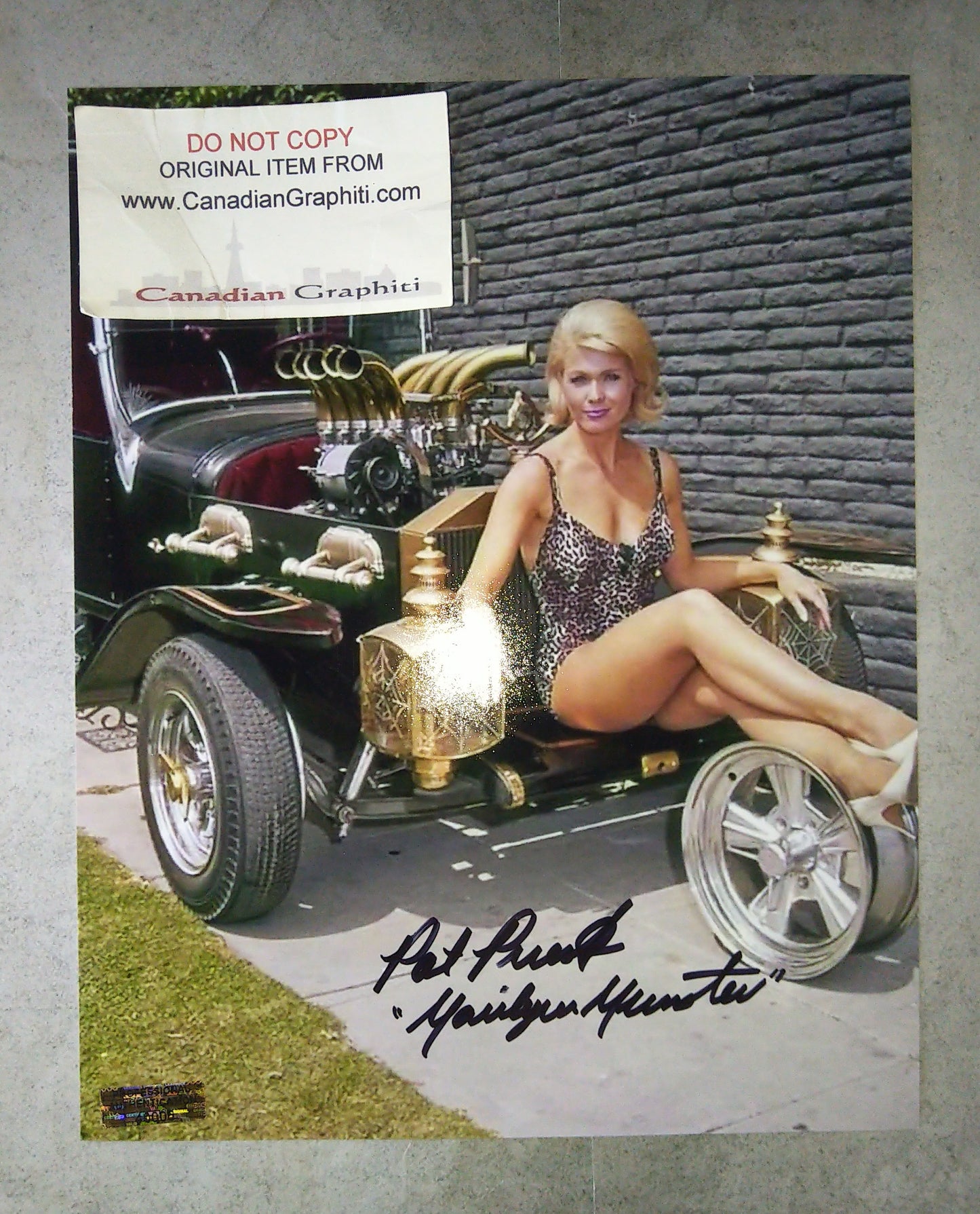 Pat Priest Hand Signed Autograph 8x10 Photo COA The Munsters