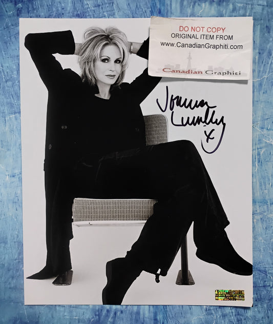 Joanna Lumley Hand Signed Autograph 8x10 Photo COA