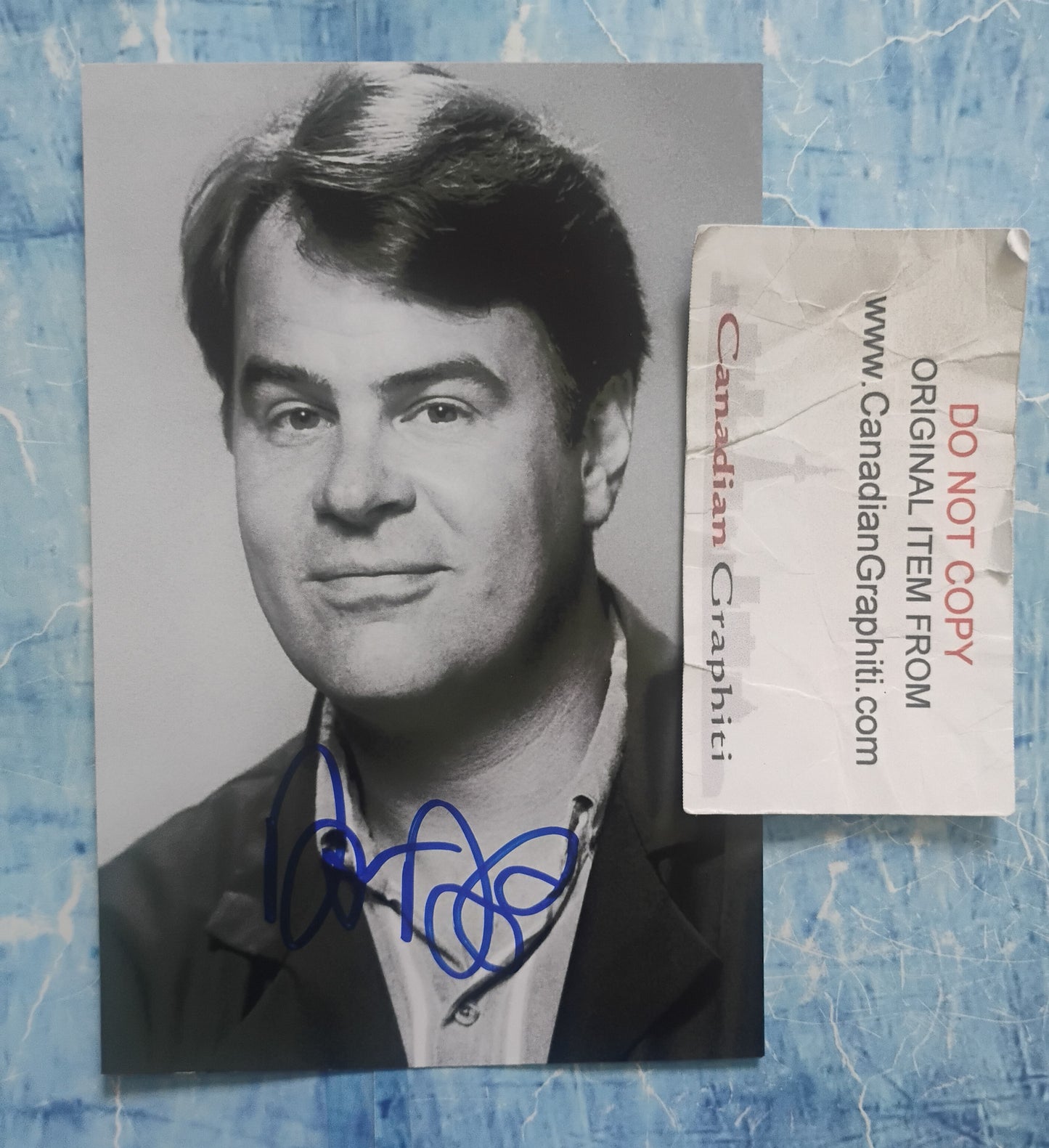 Dan Aykroyd Hand Signed Autograph Photo COA