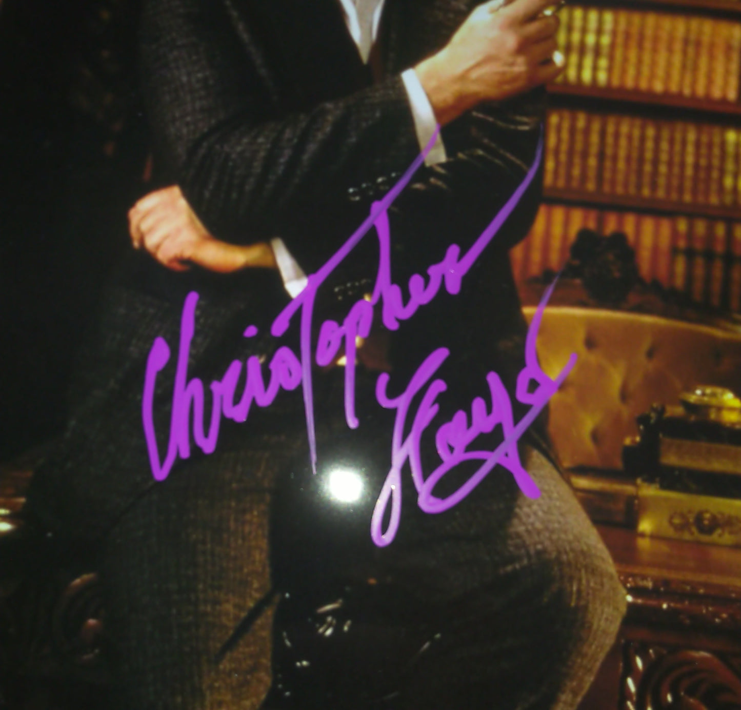 Christopher Lloyd Hand Signed Autograph 8x10 Photo COA + OPix Addams Family