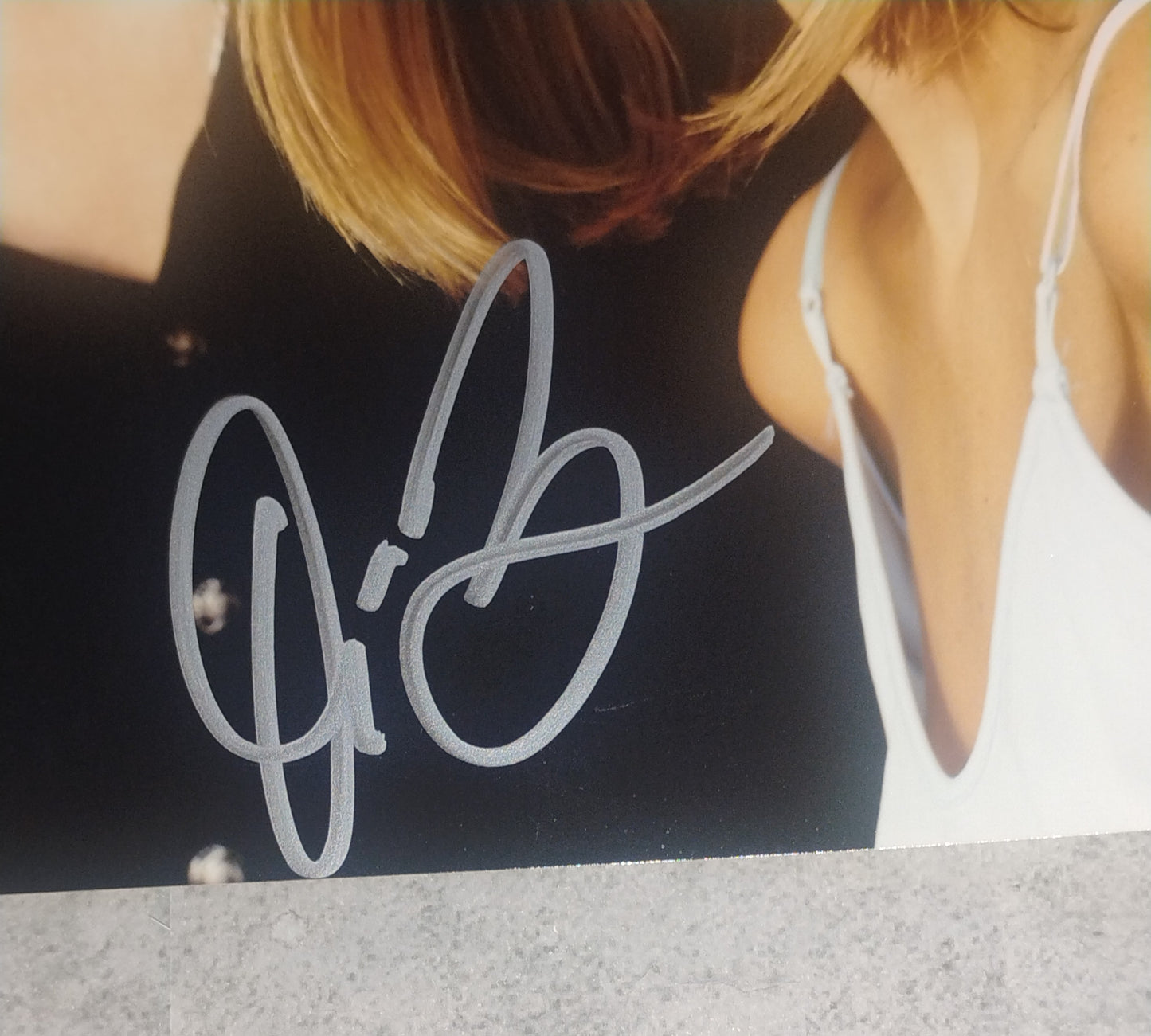 Sarah Michelle Gellar & David Boreanaz Hand Signed Autograph 8x10 Photo JSA COA