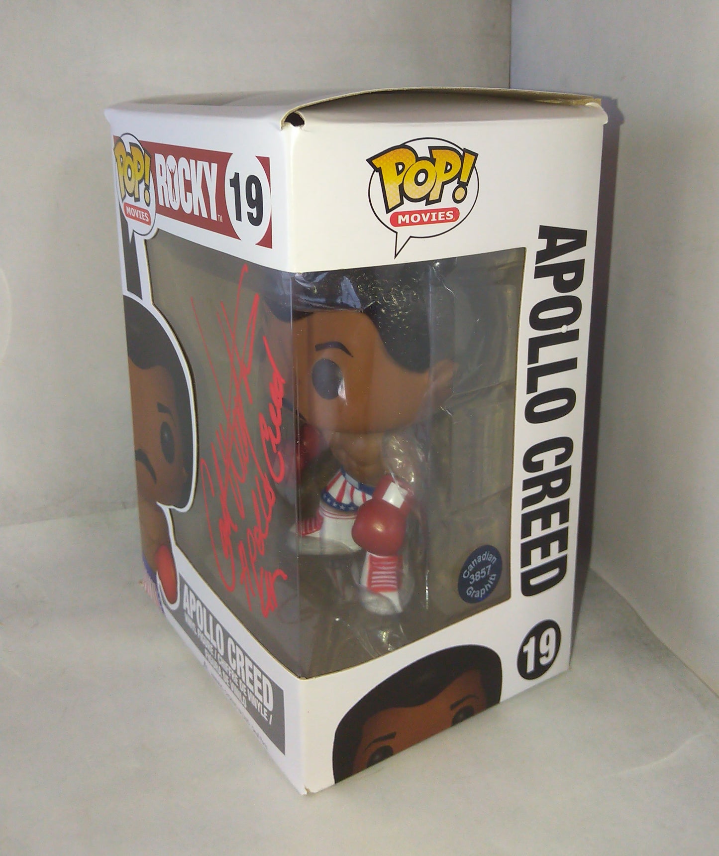 Carl Weathers Hand Signed Autograph Rocky Apollo Creed Funko Pop COA