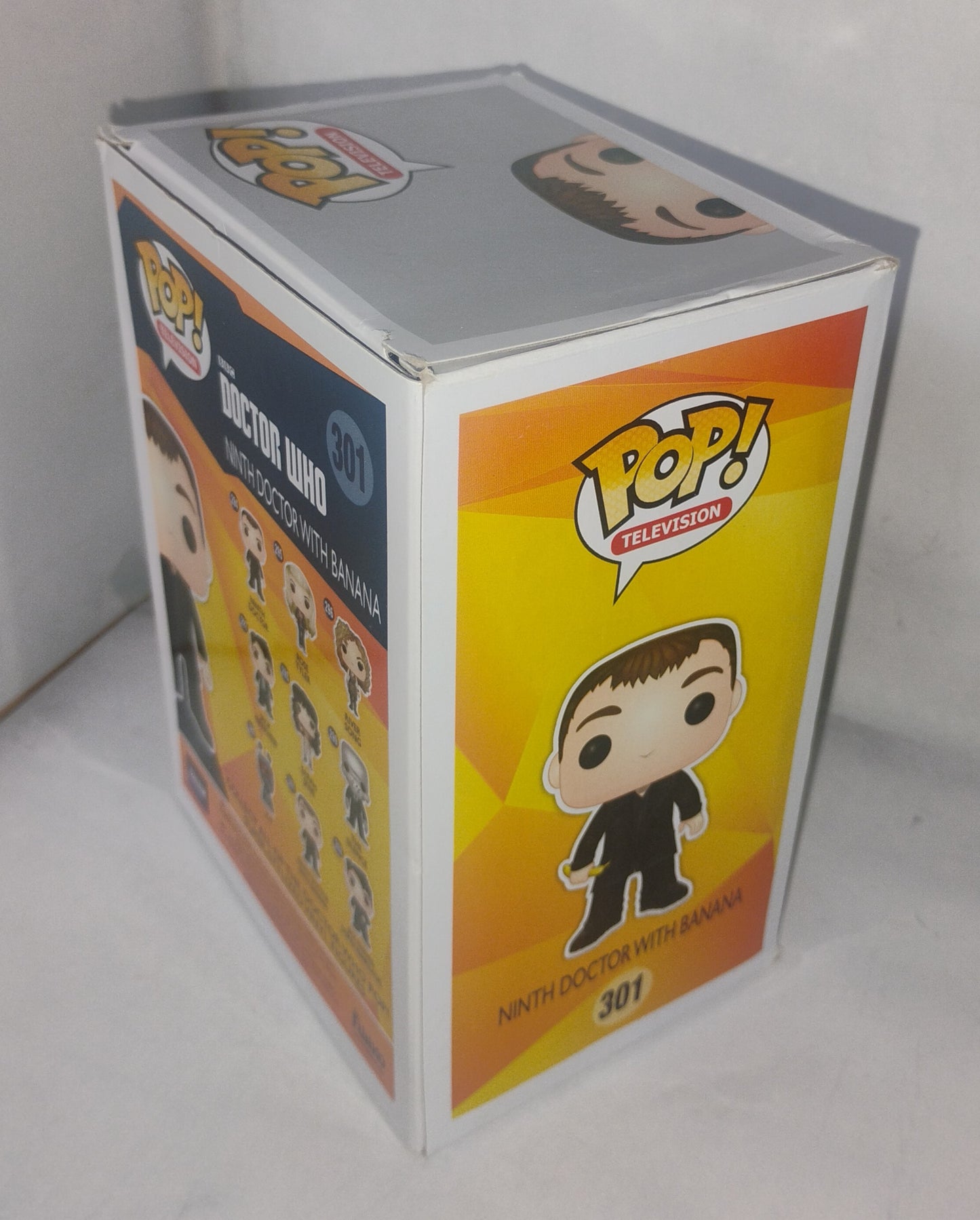 Christopher Eccleston Hand Signed Autograph Doctor Who Funko Pop COA