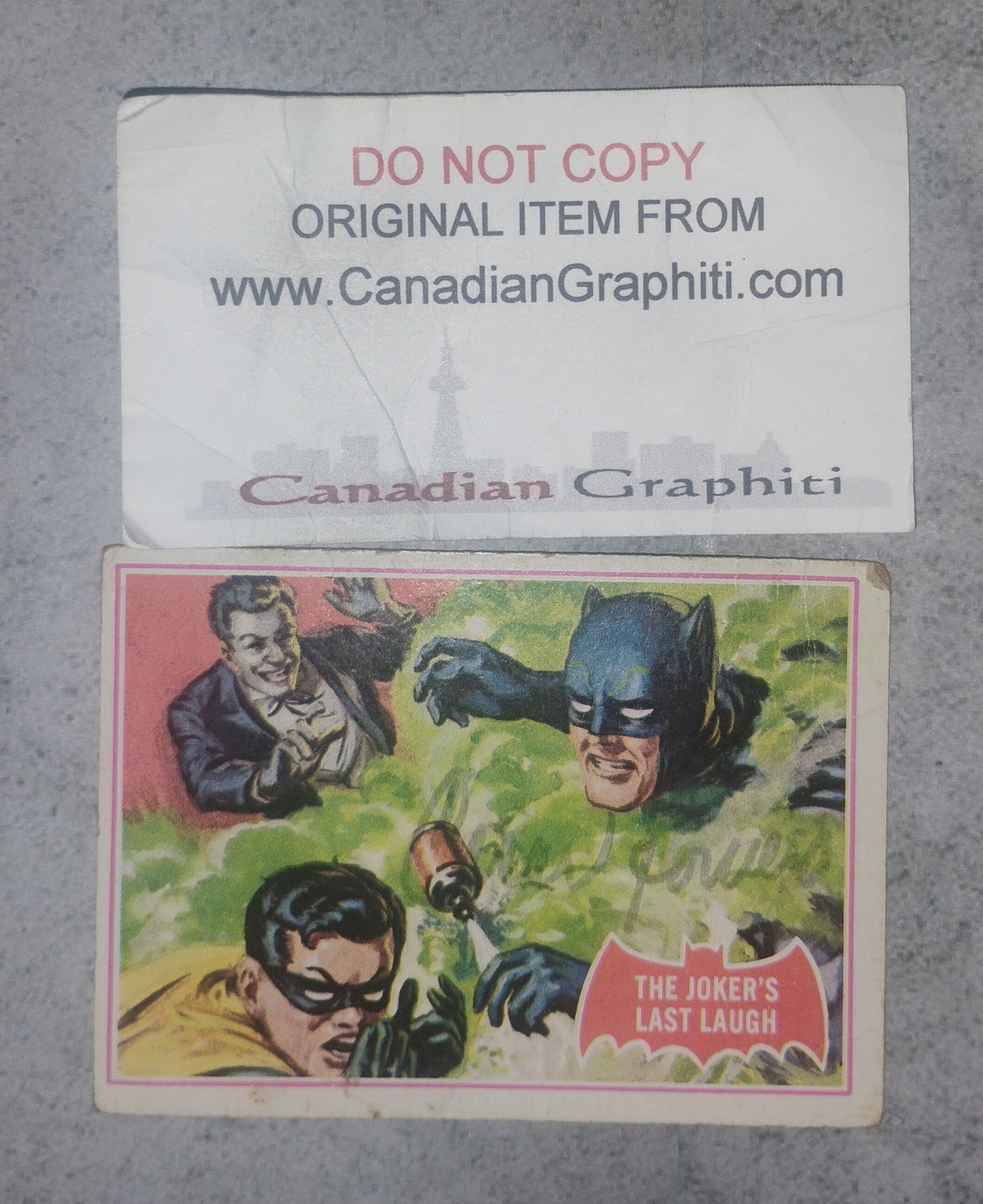 Cesar Romero Hand Signed Twice 1966 Batman Joker Trading Card JSA COA