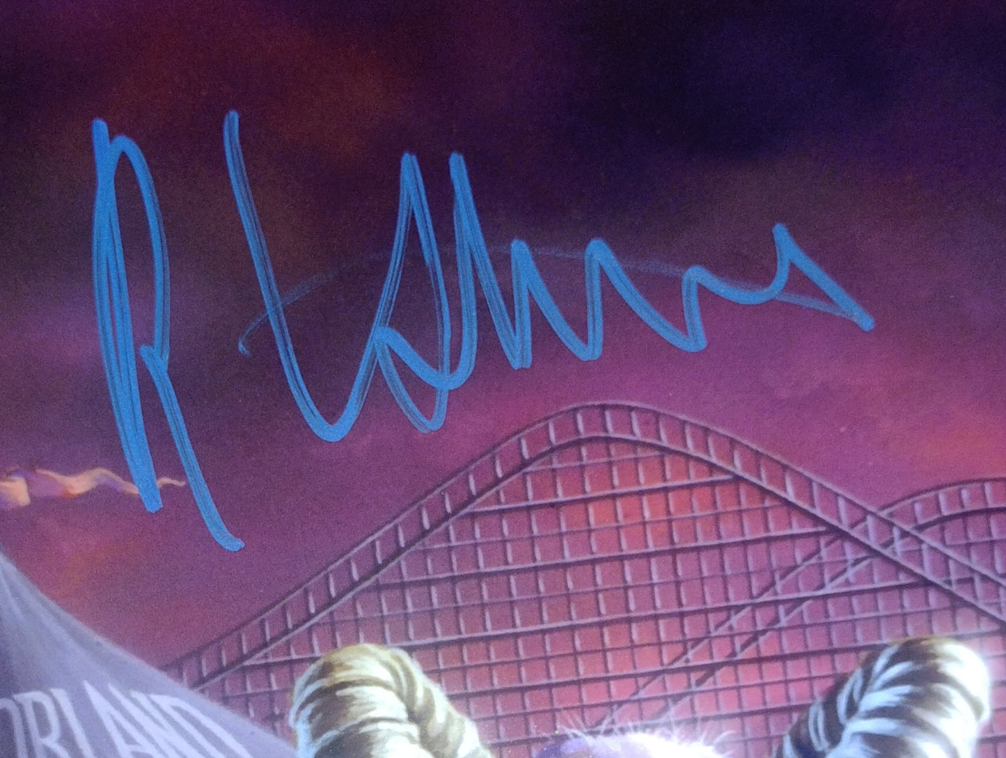 R.L. Stine & Tim Jacobus Hand Signed Autograph 8x10 Photo COA Goosebumps