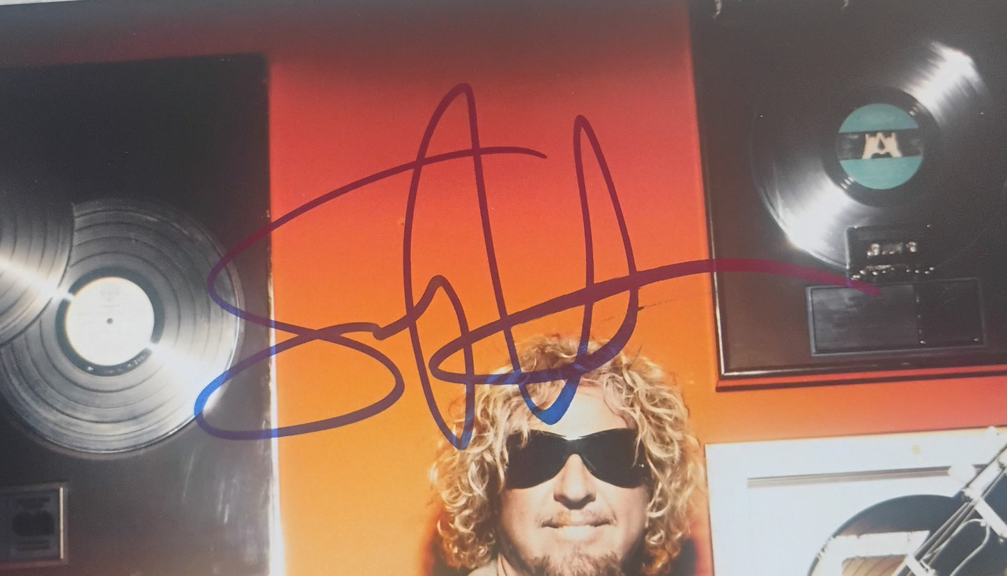 Sammy Hagar Hand Signed Autograph 11x14 Photo JSA COA Van Halen
