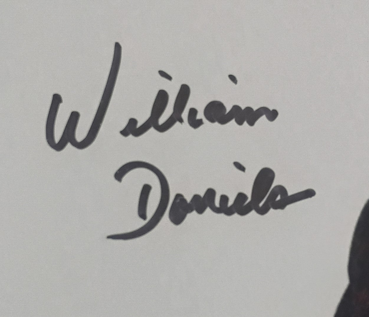 William Daniels Hand Signed Autograph 8x10 Photo COA