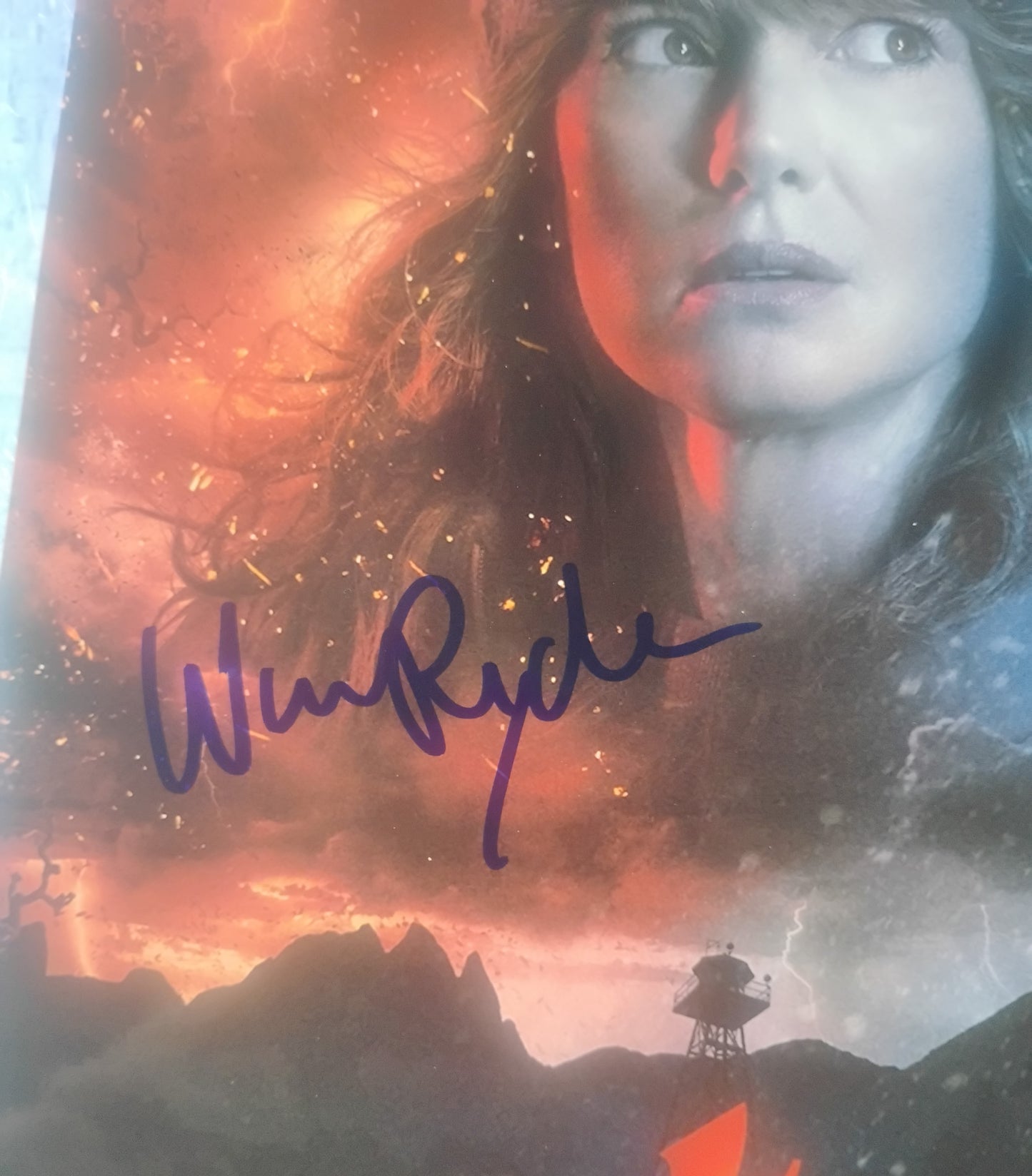 Winona Ryder Hand Signed Autograph 8x10 Photo COA Stranger Things