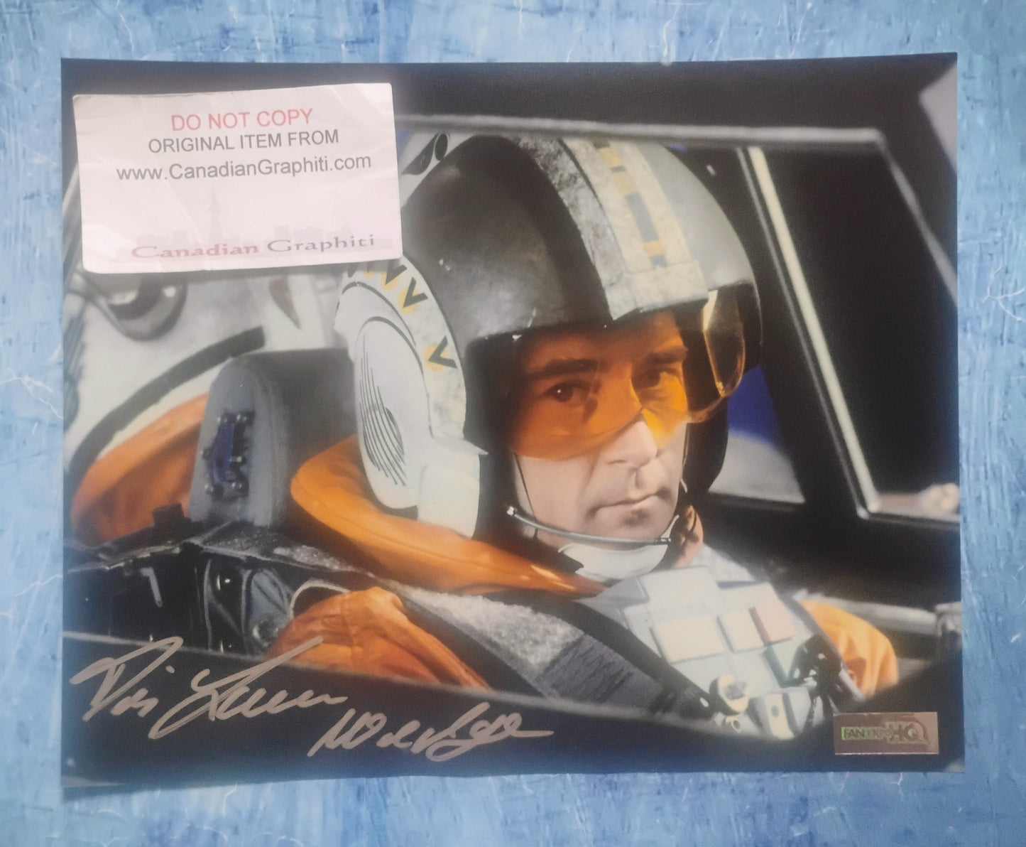 Denis Lawson Hand Signed Autograph 8x10 Photo COA Star Wars