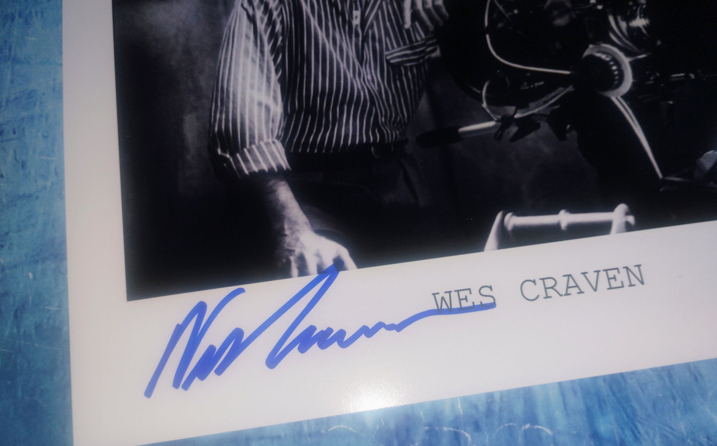 Wes Craven Hand Signed Autograph 8x10 Photo COA