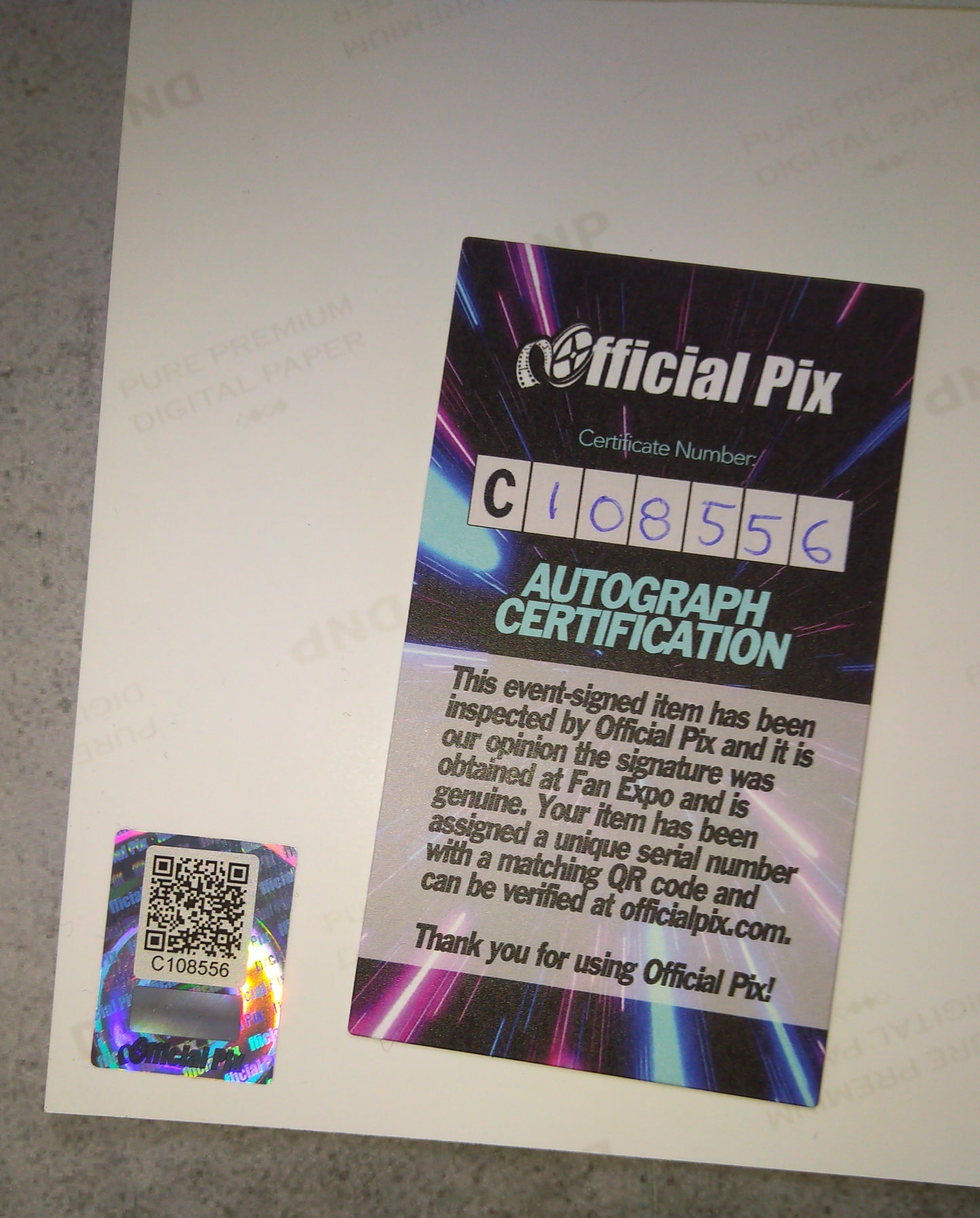 Christopher Lloyd Hand Signed Autograph 8x10 Photo COA + OPix Back To The Future