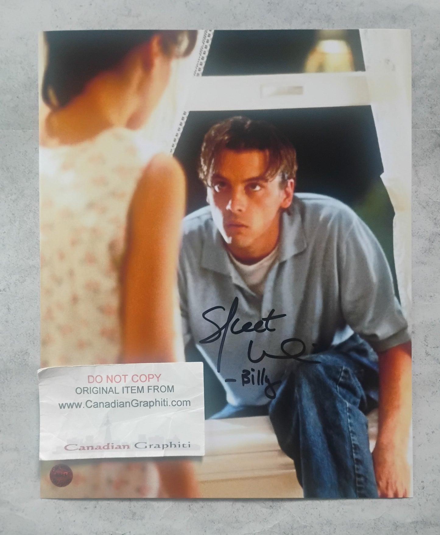 Skeet Ulrich Hand Signed Autograph 8x10 Photo COA Scream