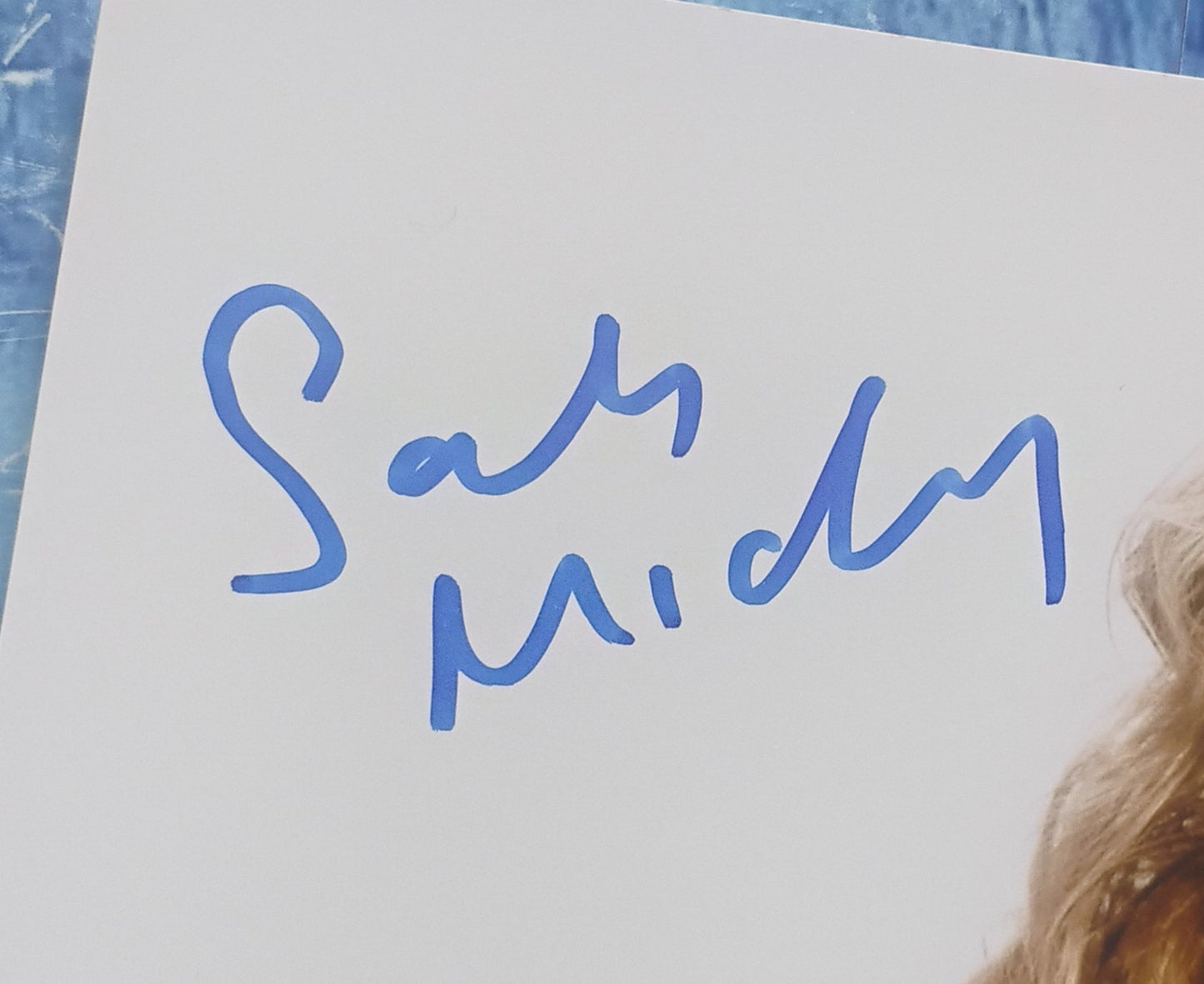 Sarah Michelle Gellar Hand Signed Autograph 8x10 Photo BAS COA Buffy The Vampire Slayer