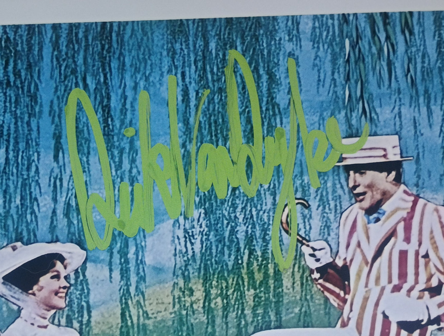 Julie Andrews & Dick Van Dyke Hand Signed Autograph 11x14 Photo COA Mary Poppins