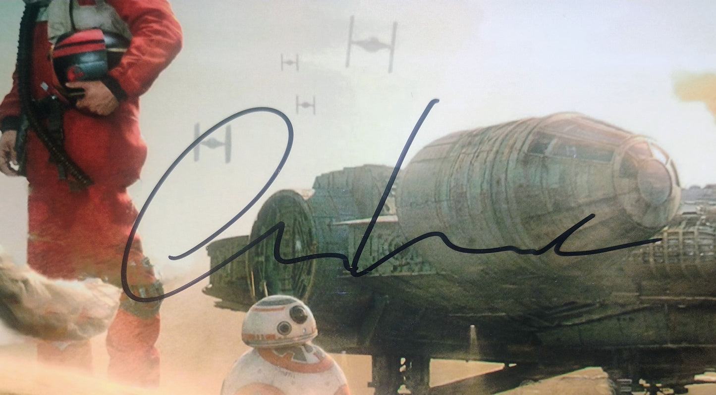Star Wars 4x Hand Signed 8x10 Photo COA Daisy Ridley, Oscar Isaac, John Boyega & Brian Herring