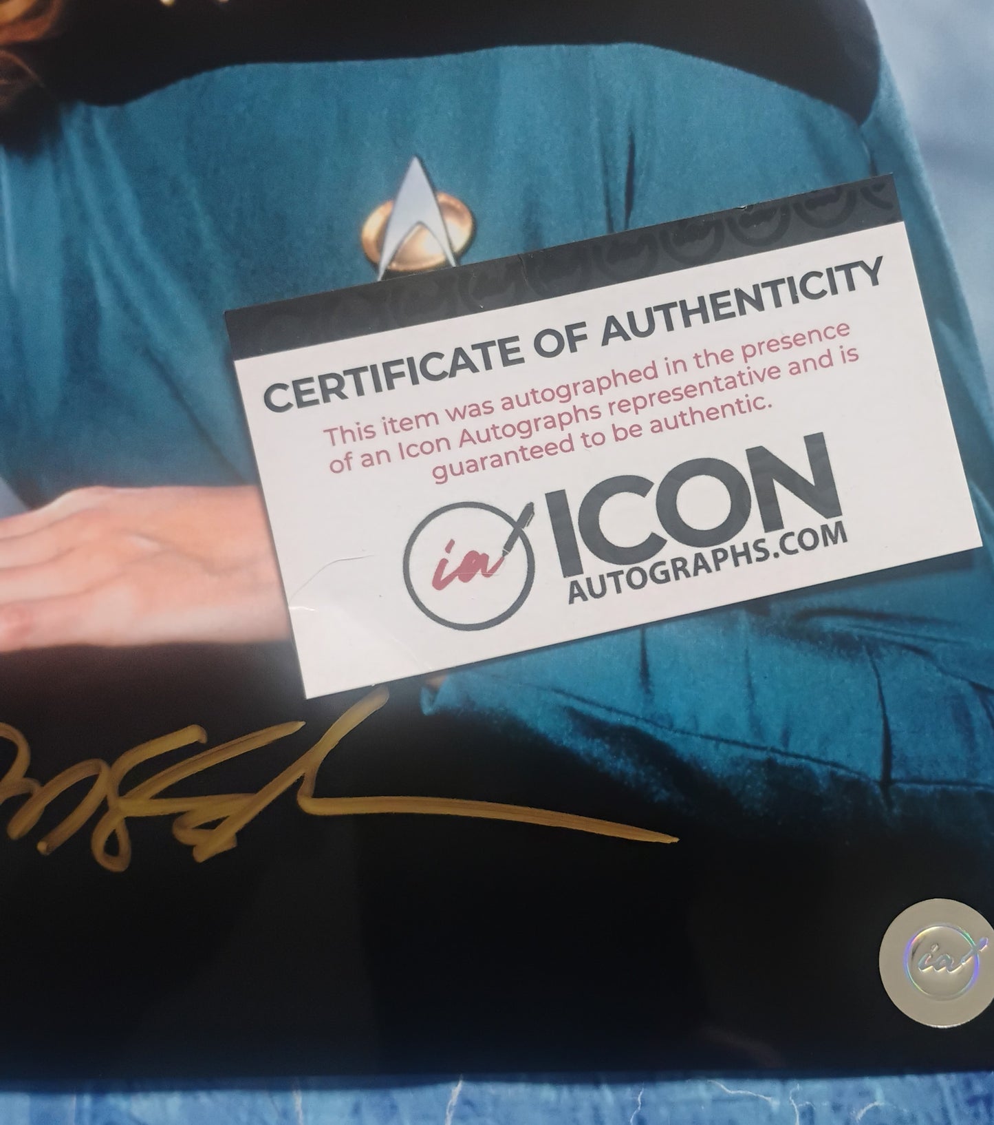 Gates McFadden Hand Signed Autograph 8x10 Photo COA Star Trek