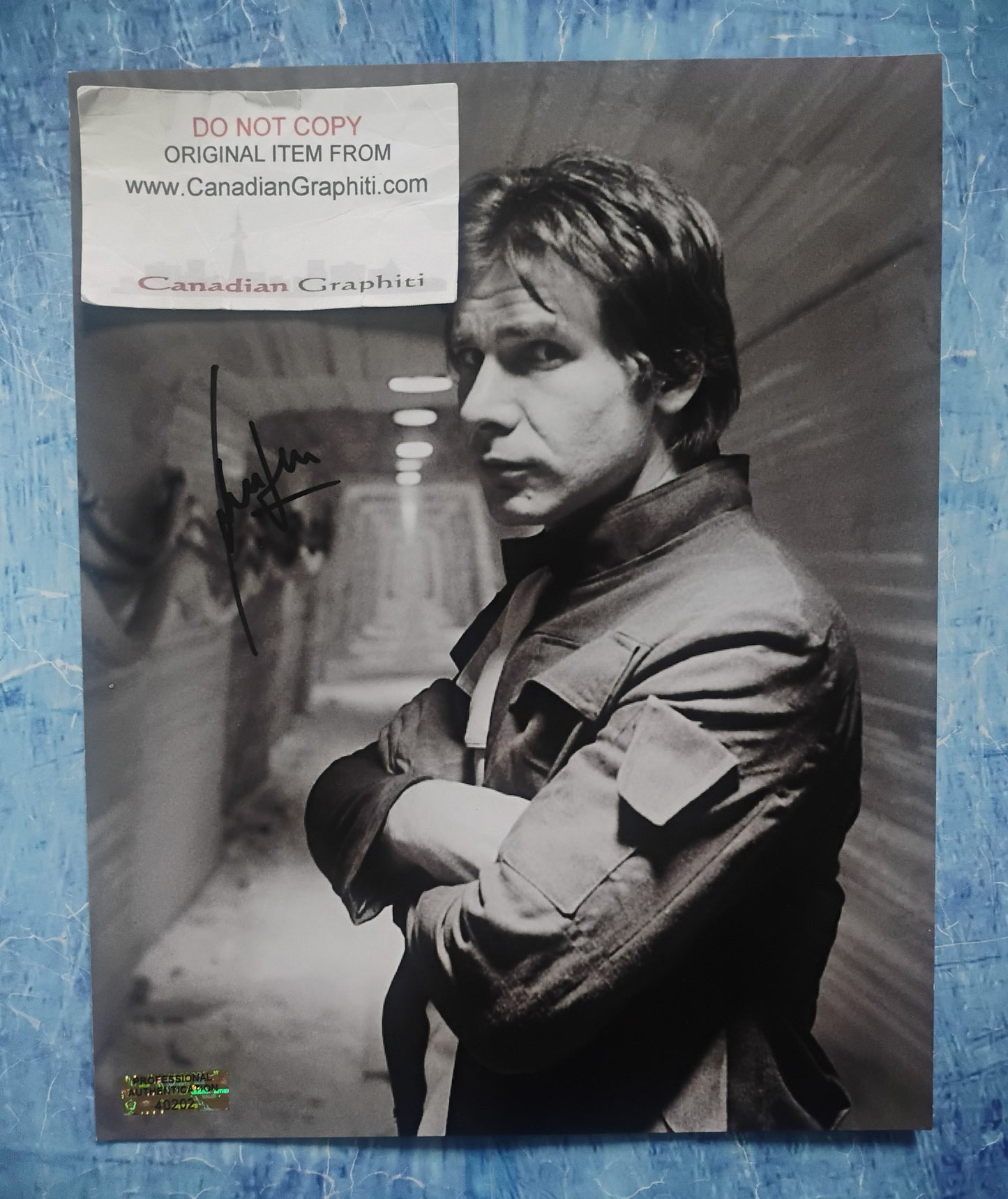 Harrison Ford Hand Signed Autograph 8x10 Photo COA Star Wars