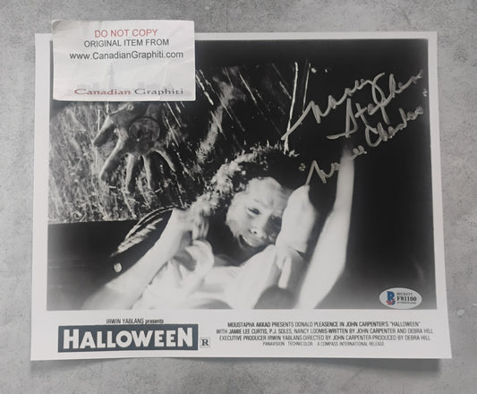 Nancy Stephens Hand Signed Autograph 8x10 Photo BAS COA Halloween