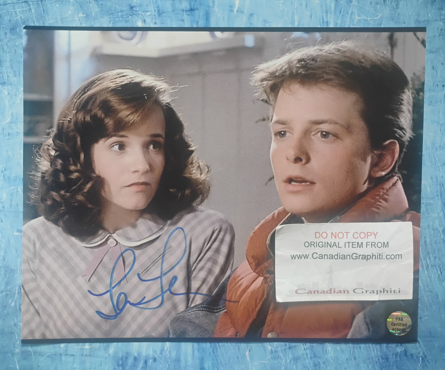 Lea Thompson Hand Signed Autograph 8x10 Photo COA Back To The Future